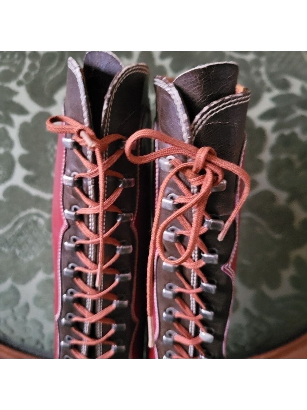 Vintage Yves Saint Laurent 70-71 Fall Collection Victorian Style Tall Boots - Picture 8 of 16